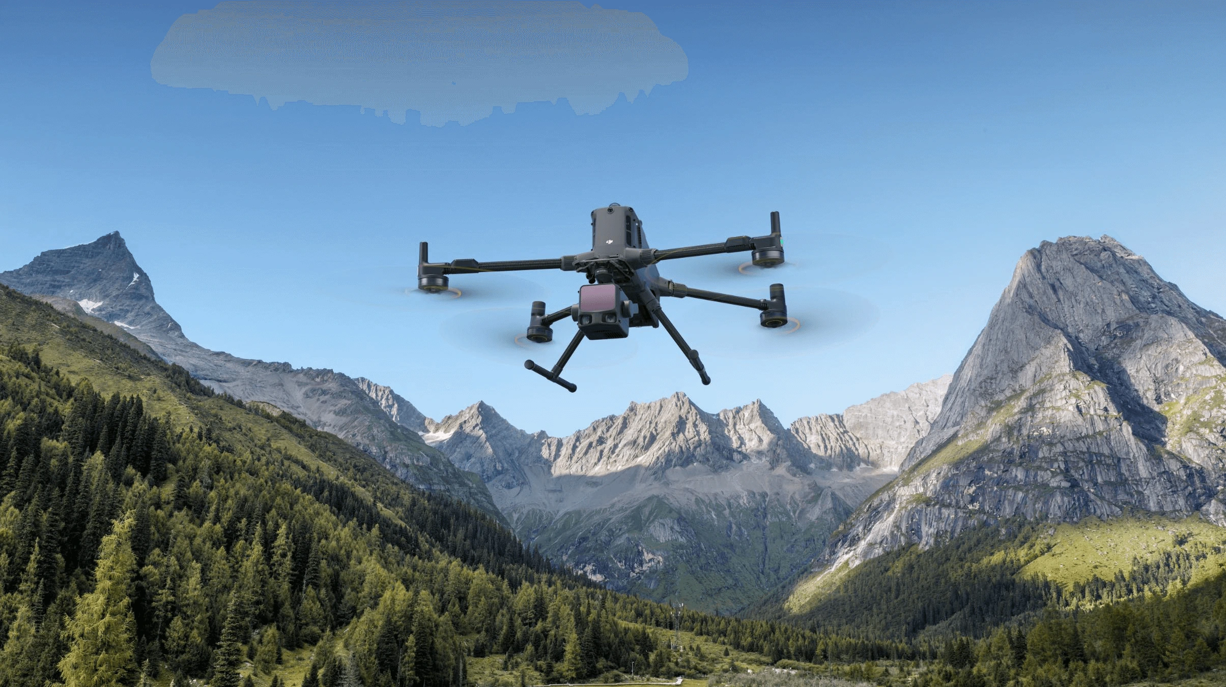 DJI Matrice 400 LiDAR összeállítással 3D szkenneléshez