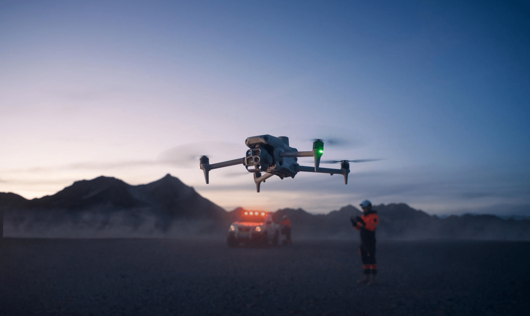 DJI Matrice 4T hőképalkotáshoz és beavatkozáshoz