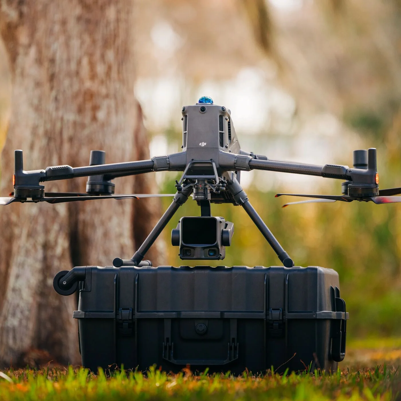 Terepi LiDAR adatgyűjtésre felszerelt DJI Enterprise rendszer