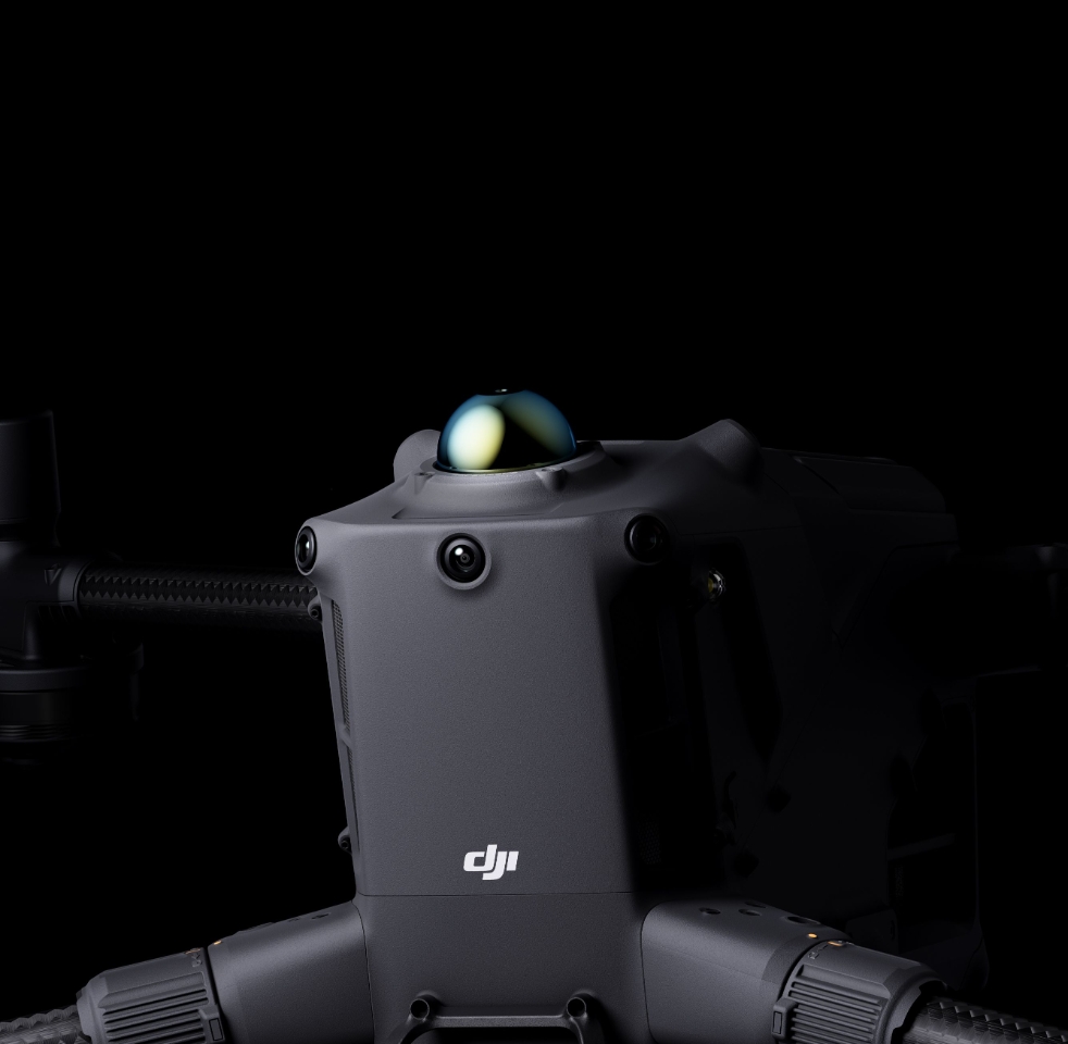 DJI Matrice 400 érzékelőrendszer LiDAR-ral és vizuális érzékelőkkel